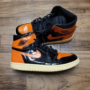 Jordan 1 shattered backboard Sz 9.5